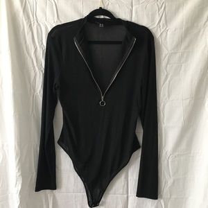 Forever 21 sheer bodysuit